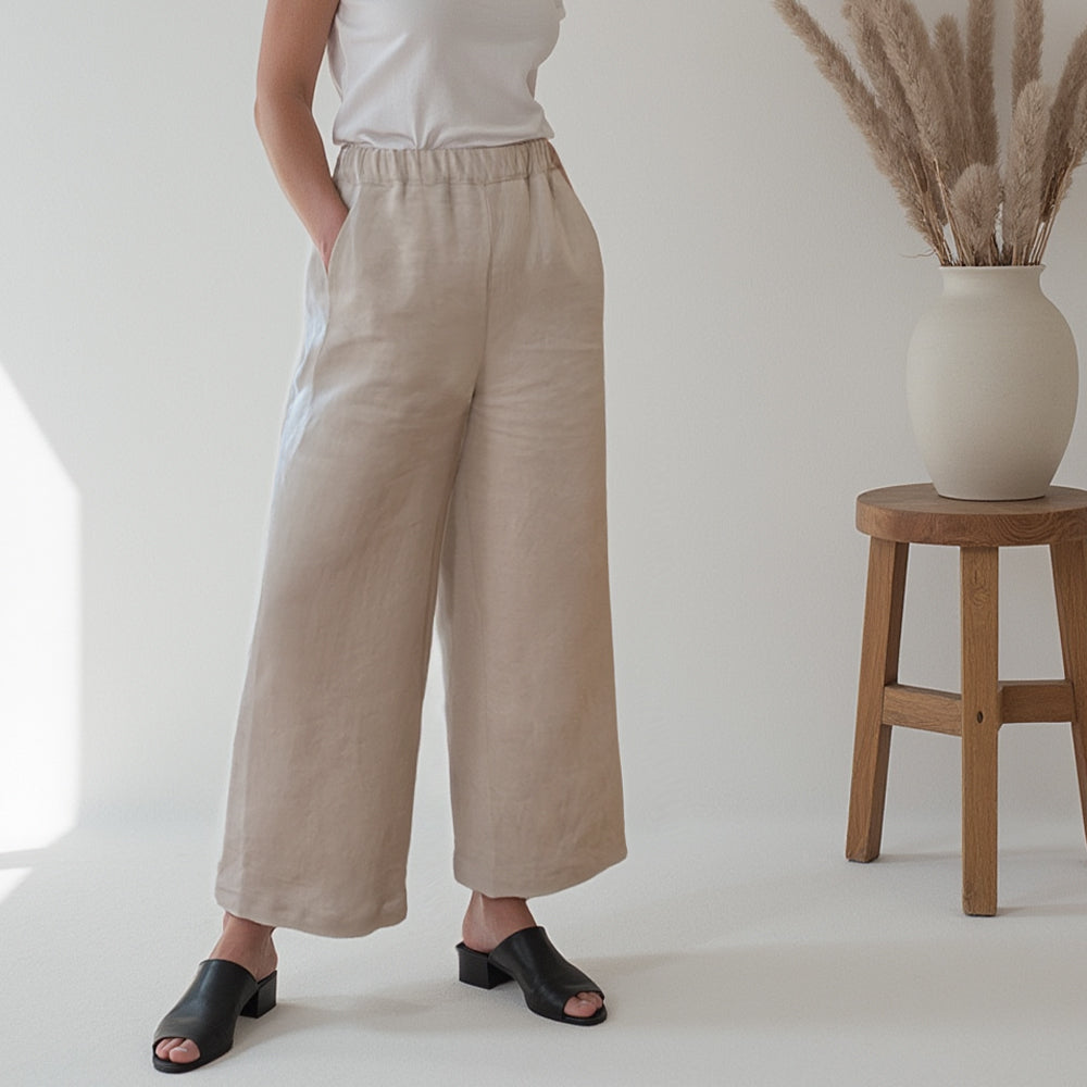 Marque de mode éthique et vêtements pour femmes faits au Québec avec des tissus naturels