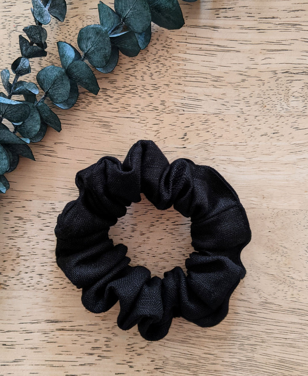 CLANE - CLANE LINEN MEDIUM SCRUNCHIEの通販 by mi shop
